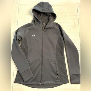 Like new! Worn once, Women’s size small Under Armour zip up fleece.